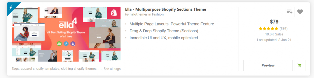 Shopify themes