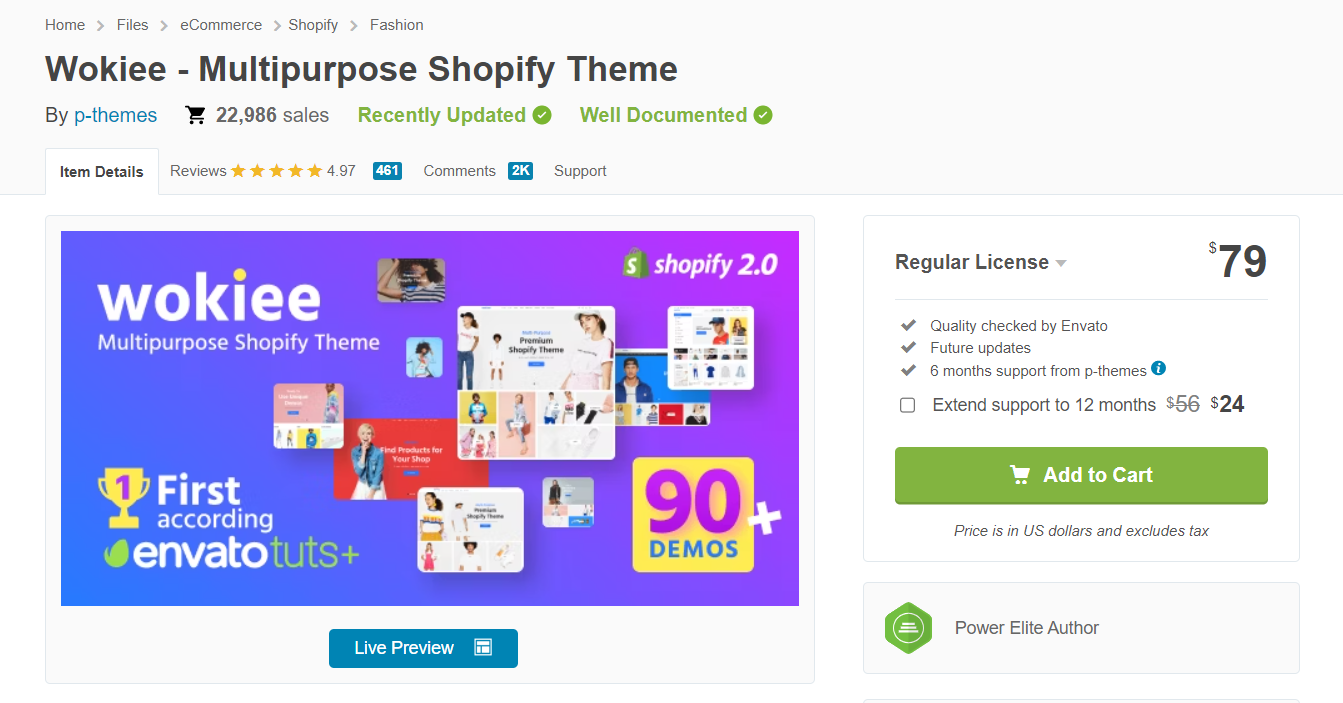 Wokiee shopify themes
