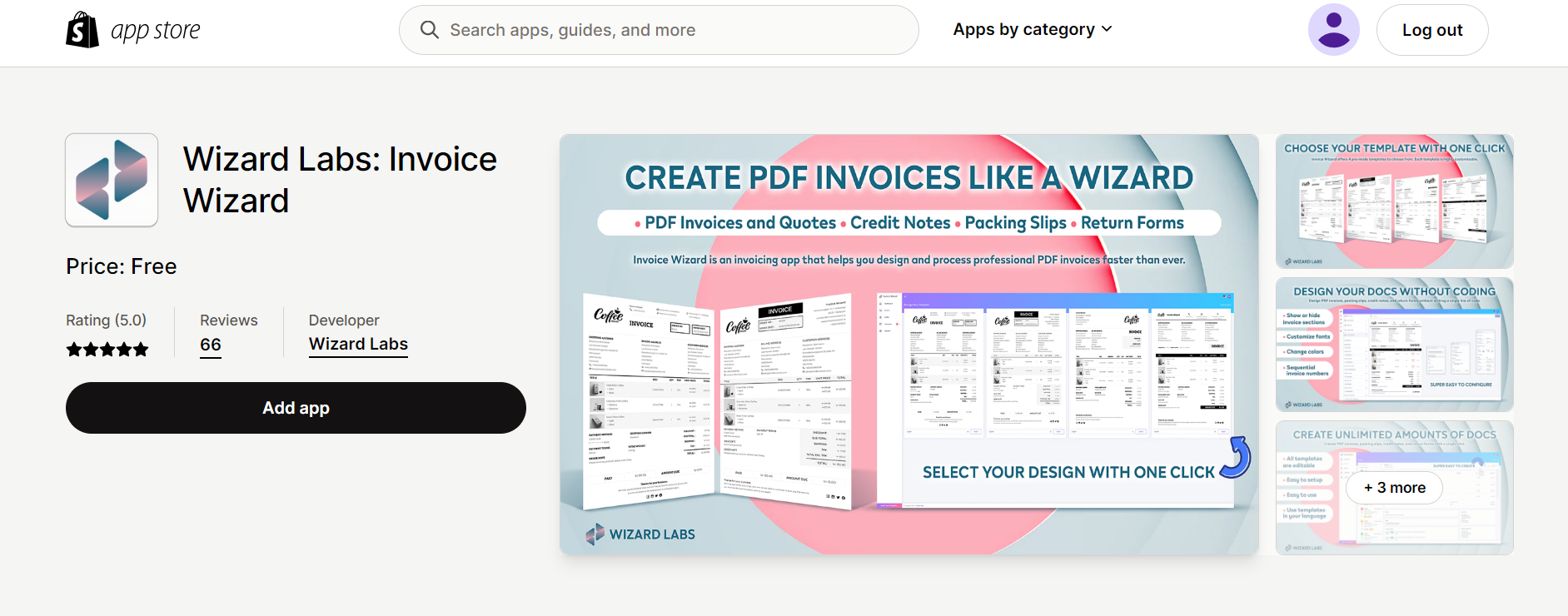 Wizard Labs: Invoice Wizard