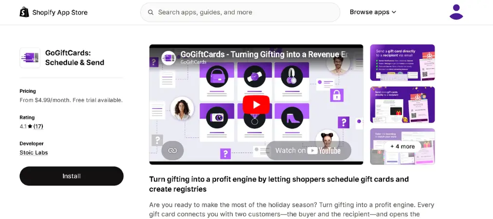 Shopify Gift Card Apps
