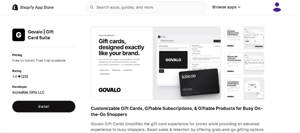Shopify Gift Card Apps