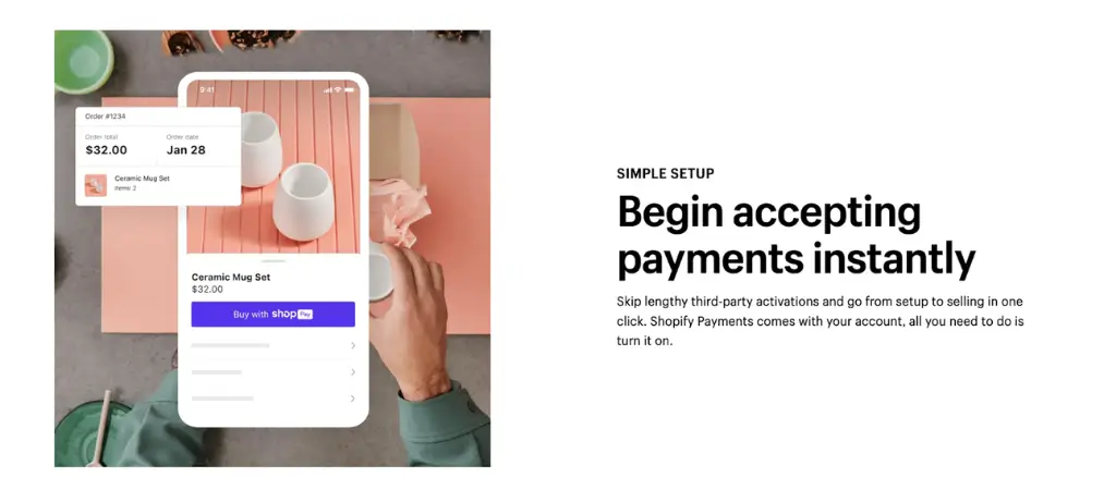 Shopify features