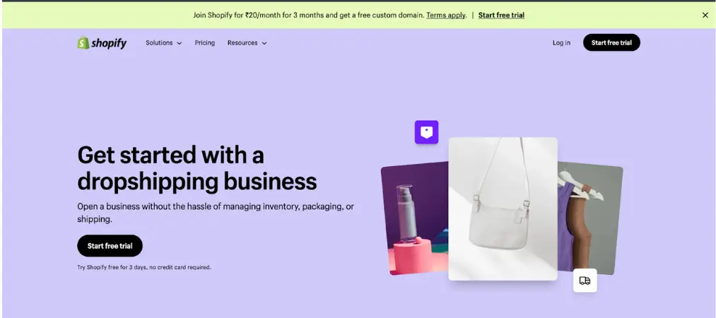 Shopify features
