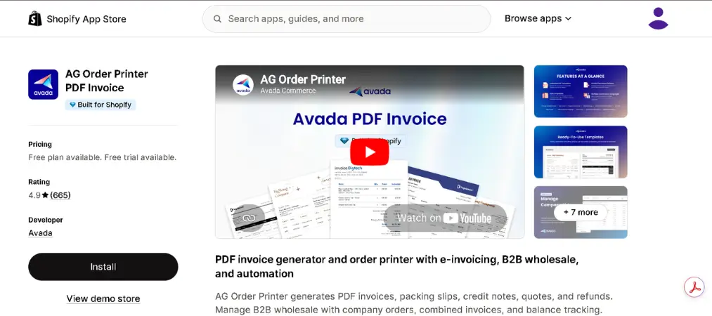 6 Best Shopify Invoice Generator Apps
