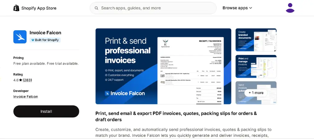 Best Shopify Invoice Apps