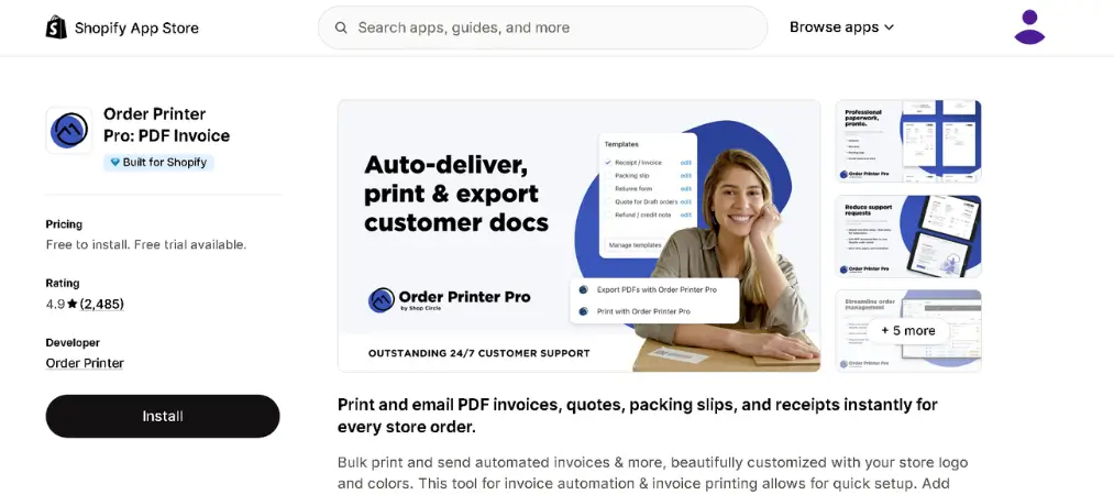 Best Shopify Invoice Apps