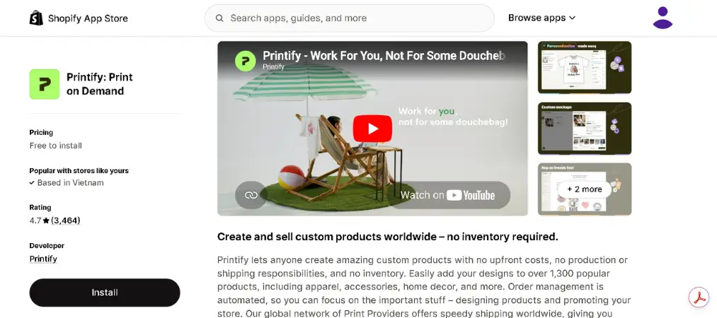 Top 10 Best Dropshipping Apps for Shopify Stores 22 Printify: Print on Demand
