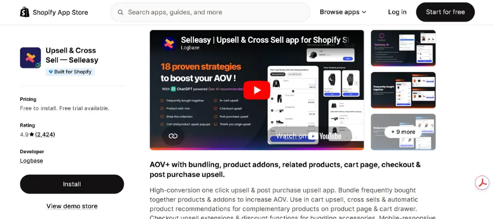 Upsell Apps on Shopify: Best Picks to Maximize Sales 10 The Best Upsell Apps on Shopify, Reviewed