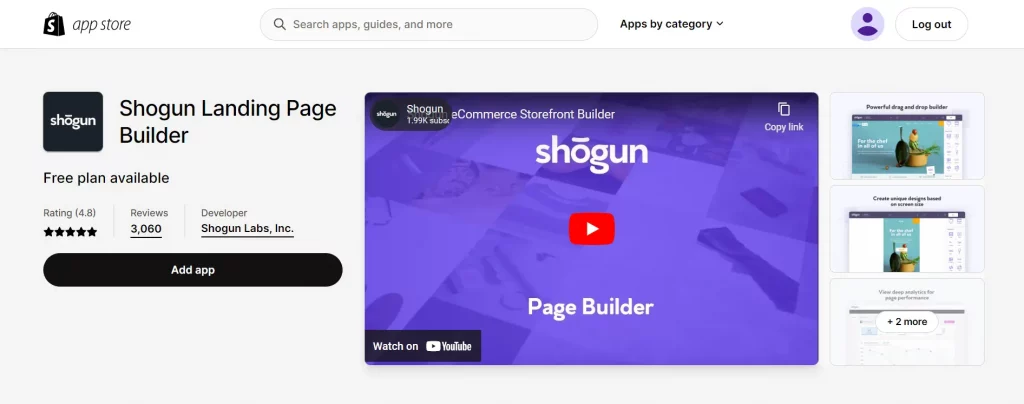 Shopify Page Builder Apps