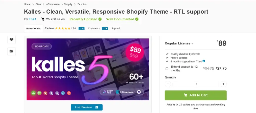 Shopify Theme