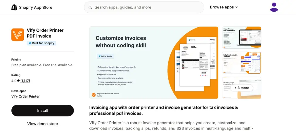 Best Shopify Invoice Apps