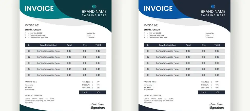 What a Great Custom Invoice Sample Actually Looks Like