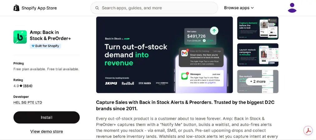 6 Best Back in Stock Shopify Apps to Recover Sales 16 The Best Back in Stock Shopify Apps to Install