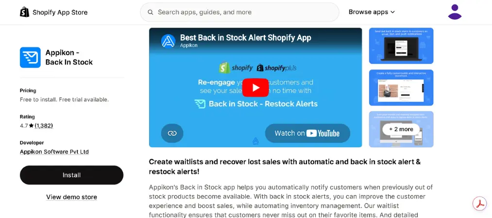 6 Best Back in Stock Shopify Apps to Recover Sales 15 The Best Back in Stock Shopify Apps to Install