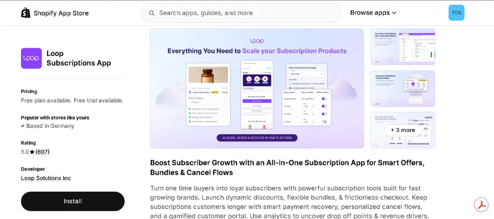 10 Best Shopify Subscription Apps for Recurring Sales 22 The 10 Best Subscription Apps for Shopify