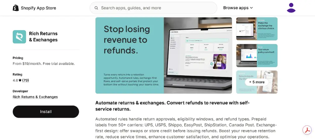 8 Best Shopify Returns Apps for Smooth Refunds 20 The Best Returns App for Shopify: 8 Options Compared