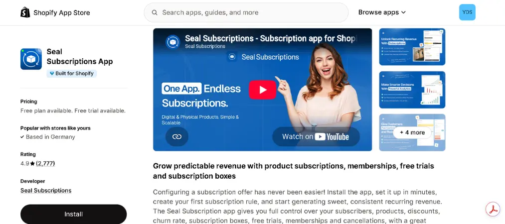 10 Best Shopify Subscription Apps for Recurring Sales 17 The 10 Best Subscription Apps for Shopify