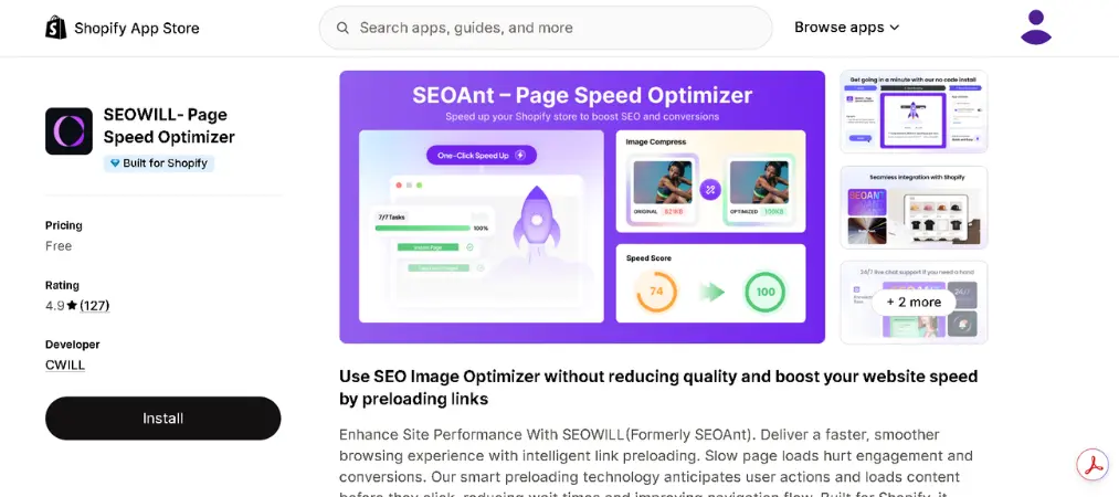 Shopify Speed Optimization Apps: Full Buyer's Guide 13 Top Shopify Speed Optimization App Options, Reviewed