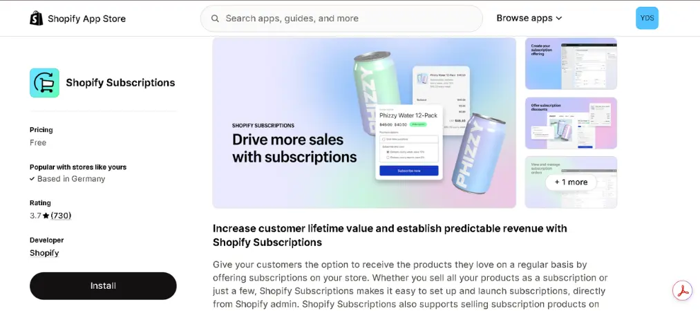 10 Best Shopify Subscription Apps for Recurring Sales 21 The 10 Best Subscription Apps for Shopify