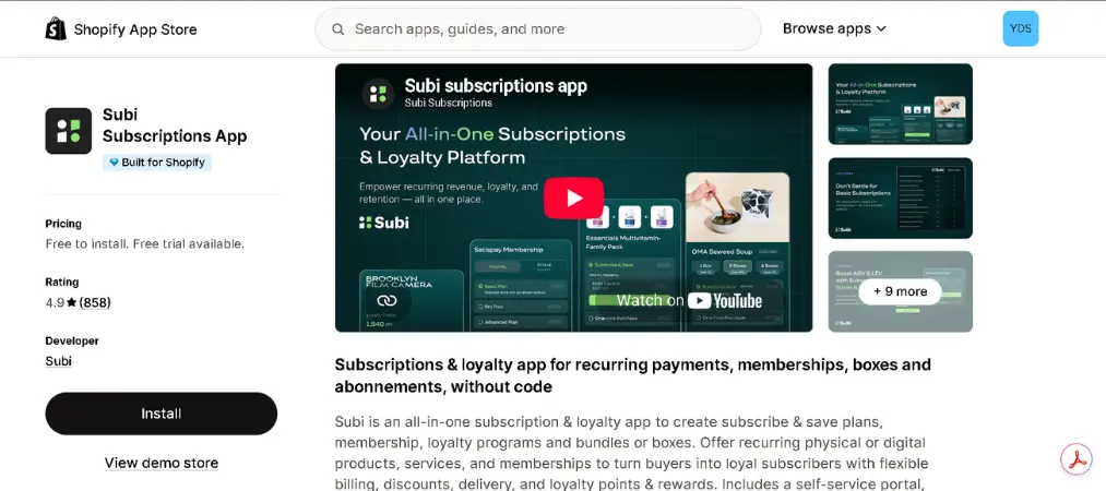 10 Best Shopify Subscription Apps for Recurring Sales 18 The 10 Best Subscription Apps for Shopify