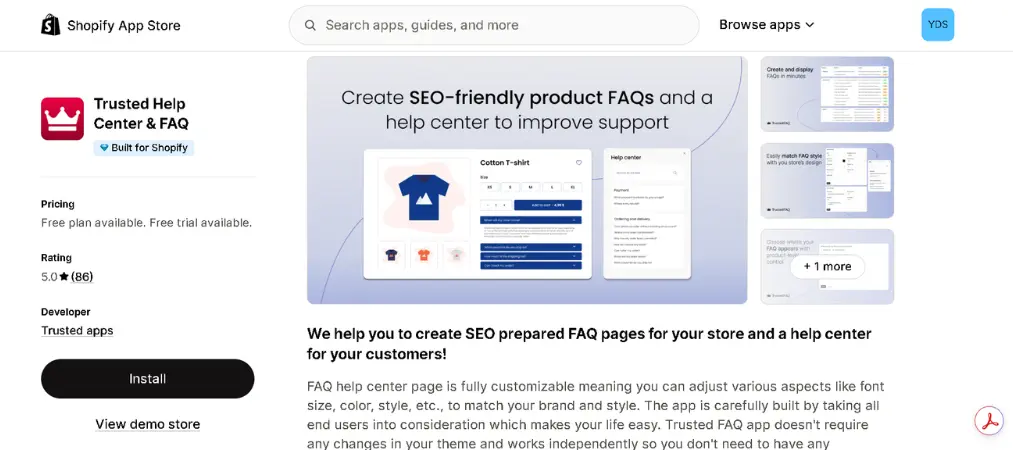 In-Depth Reviews: Best Shopify FAQ Apps